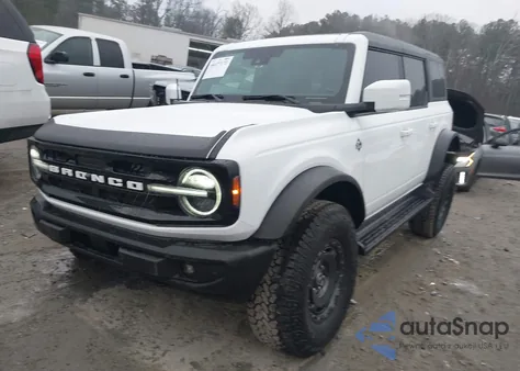 2025 Ford Bronco Outer Banks z USA, uszkodzony, nr VIN 1FMEE8BP3SLA86563